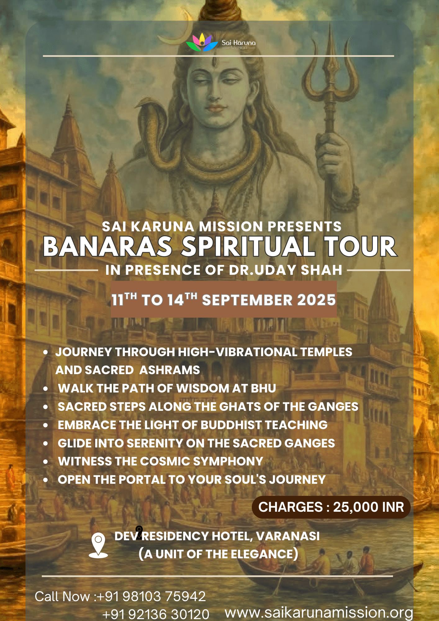 Banaras Spiritual Tour with Dr.Uday Shah