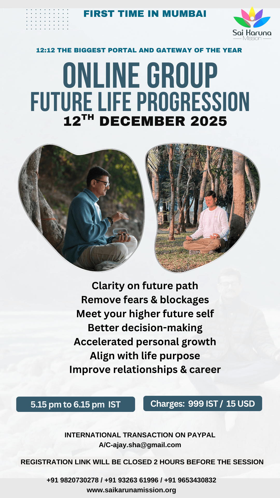 Online Group Future Life Progression