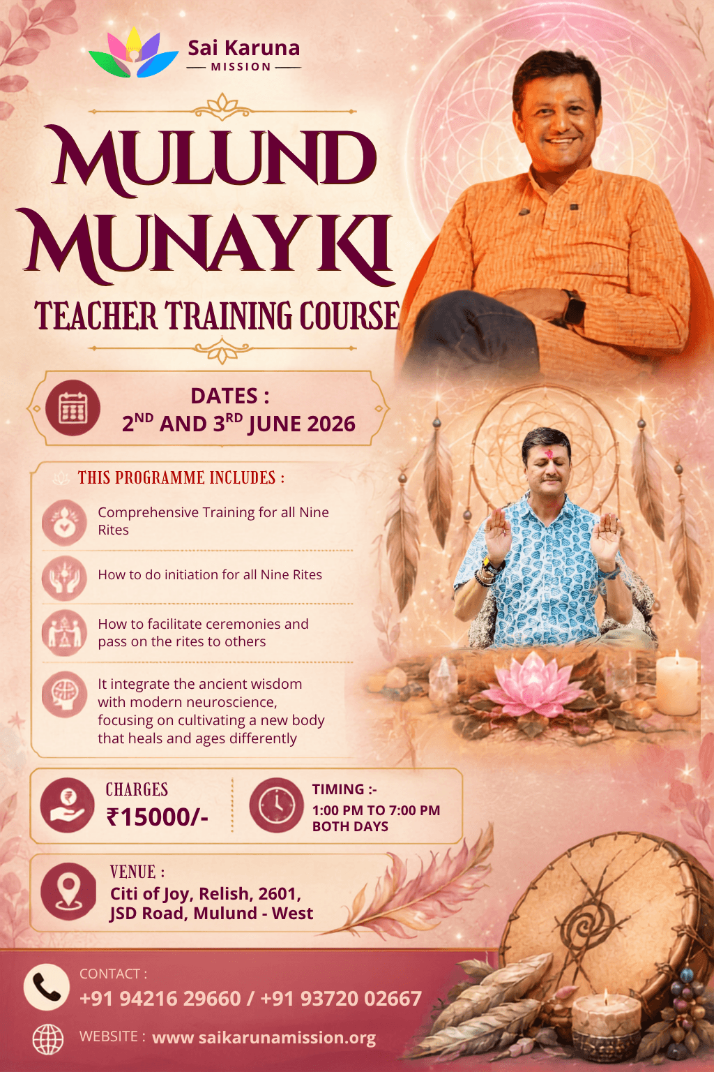 Mulund Munay Ki Teacher Training