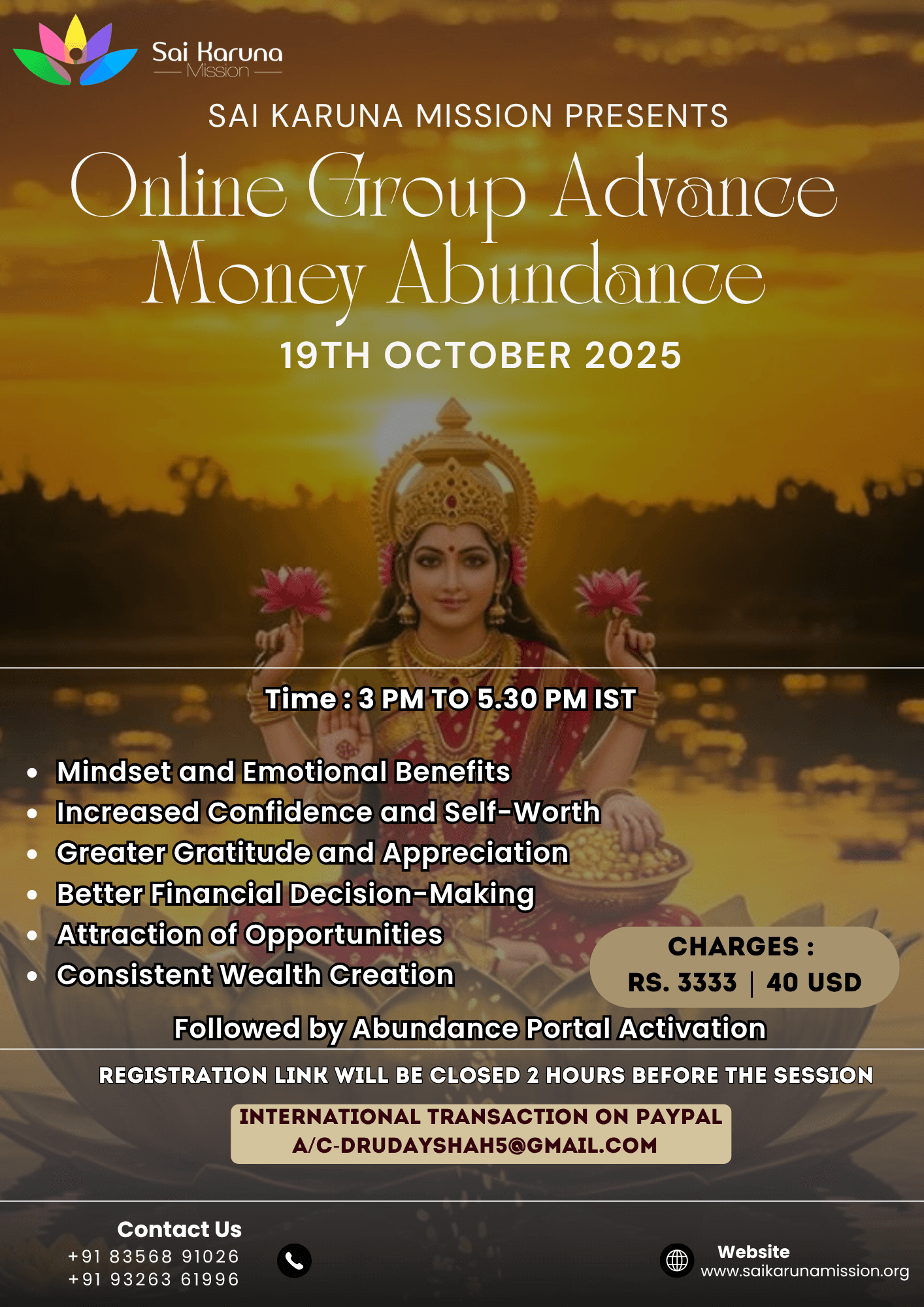 Online Group Advance Money Abundance 