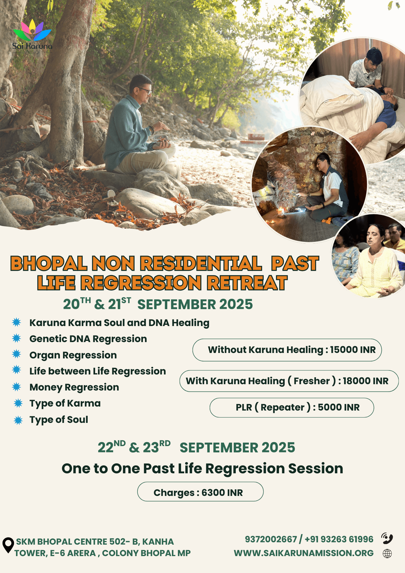 Bhopal Non Residential Past Life Regression Retreat