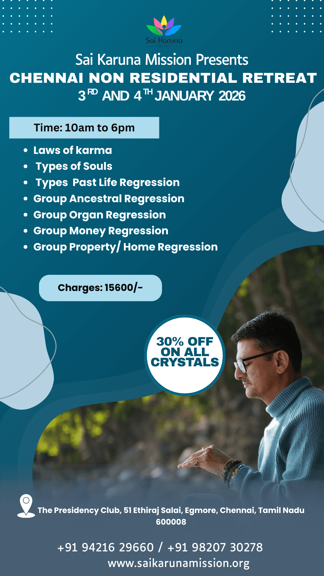 Chennai Non Residential Retreat