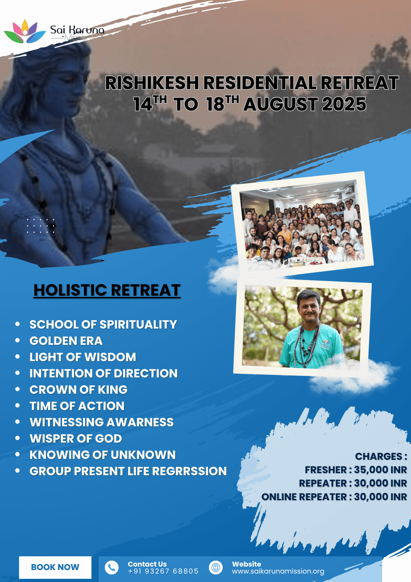 Rishikesh Residential Retreat August