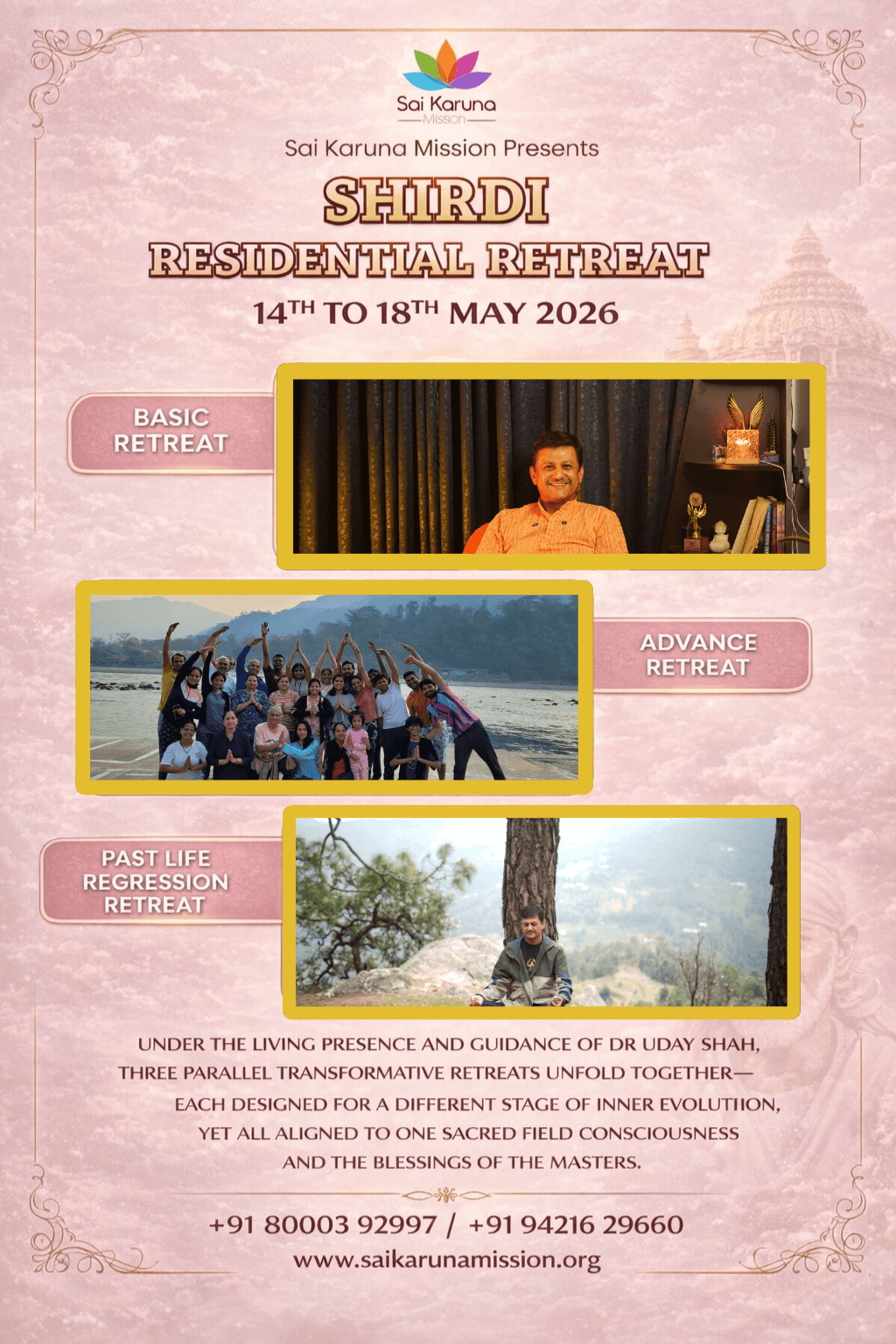 Shirdi Residents Retreat with Dr.Uday Shah