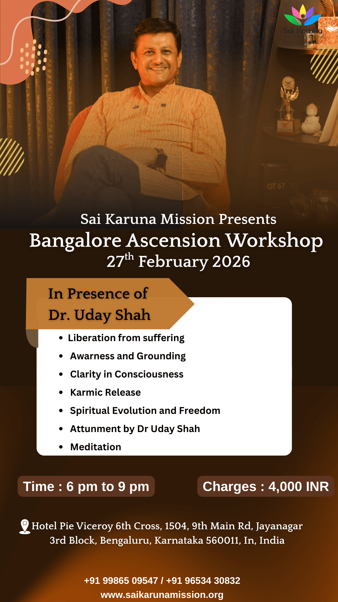 Bangalore Ascension Offline Session