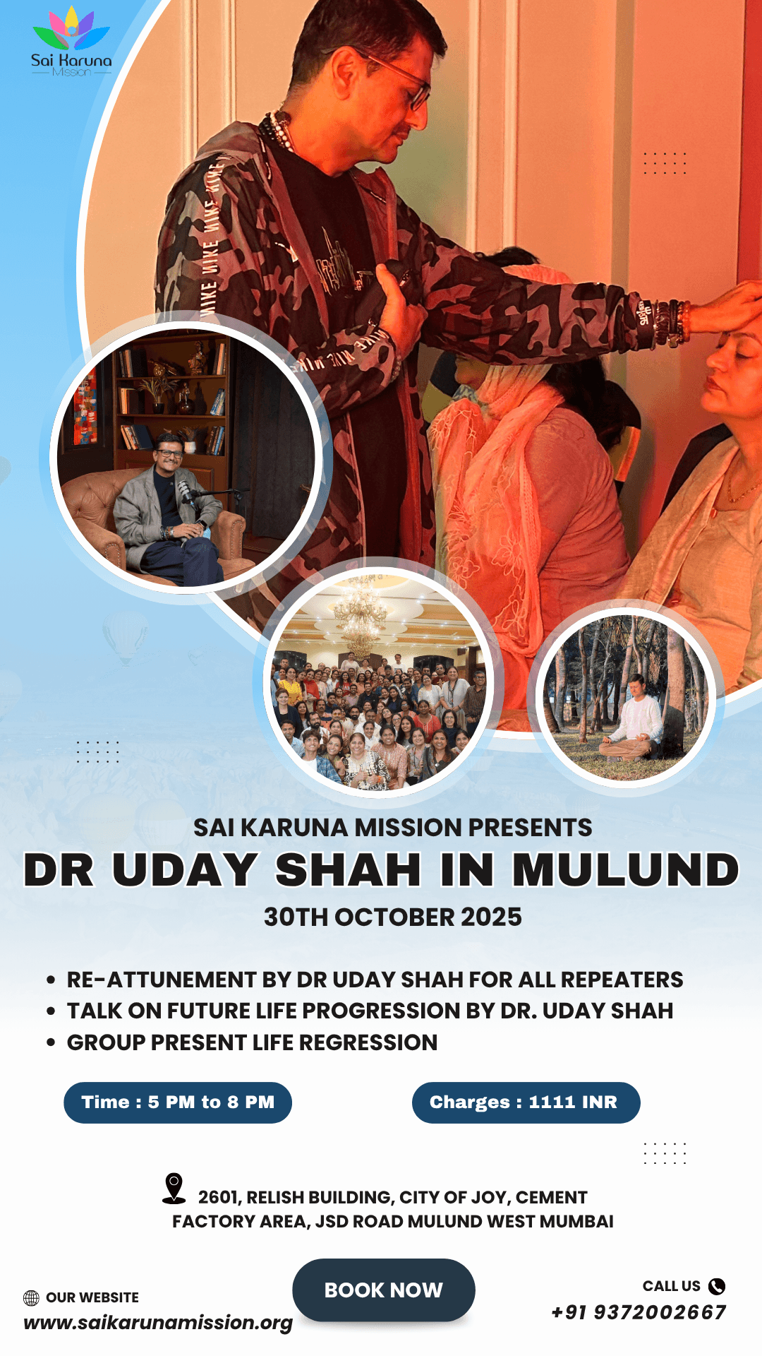 Mulund Event in presence of Dr Uday Shah