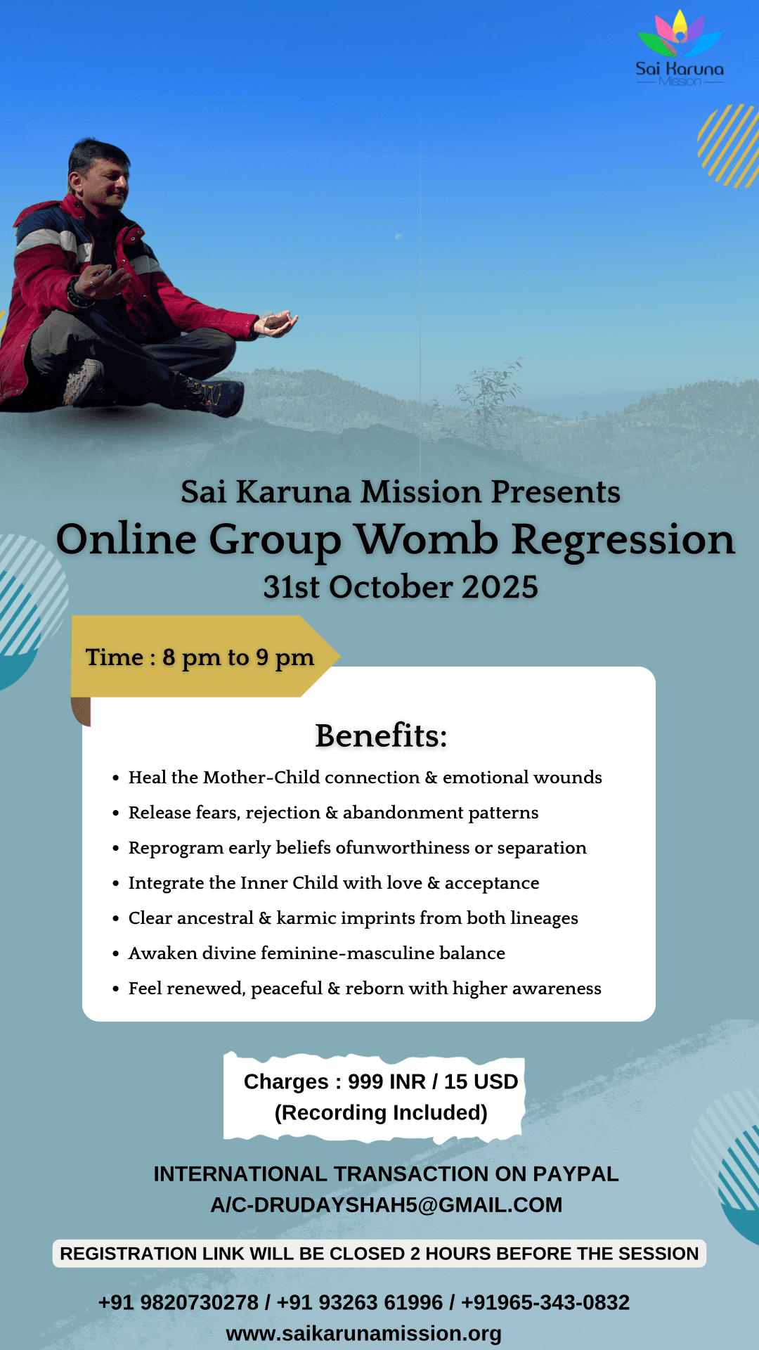 Online Group Womb Regression 