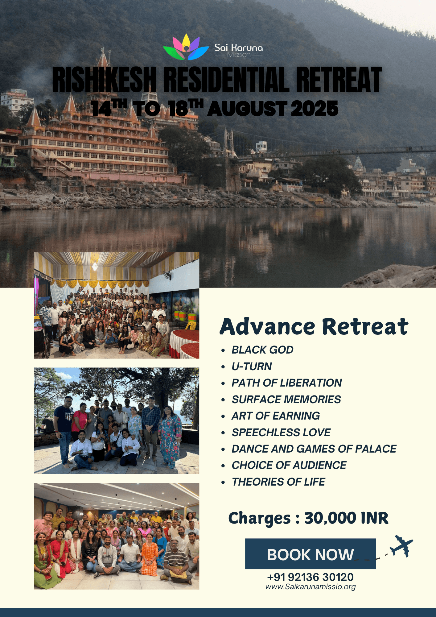 Rishikesh Residential Retreat August
