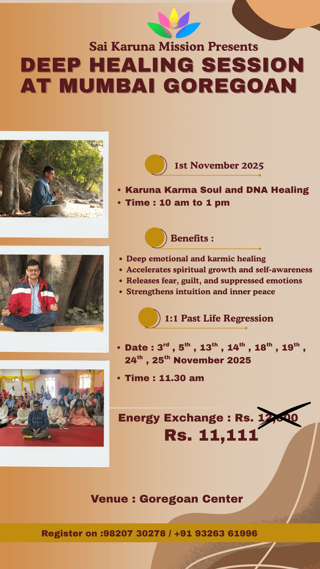 Deep Healing Session at Mumbai