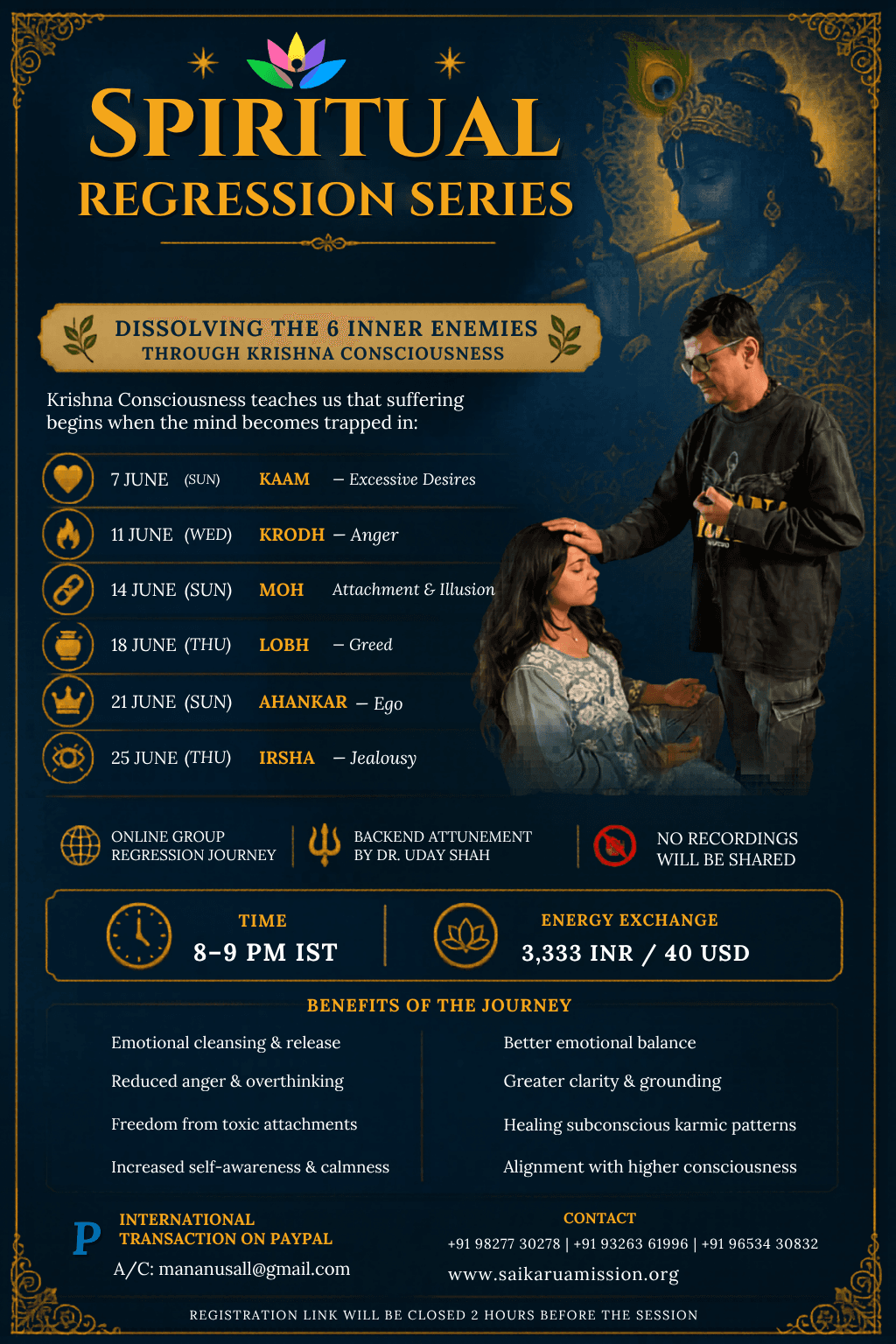 Online Regression Series