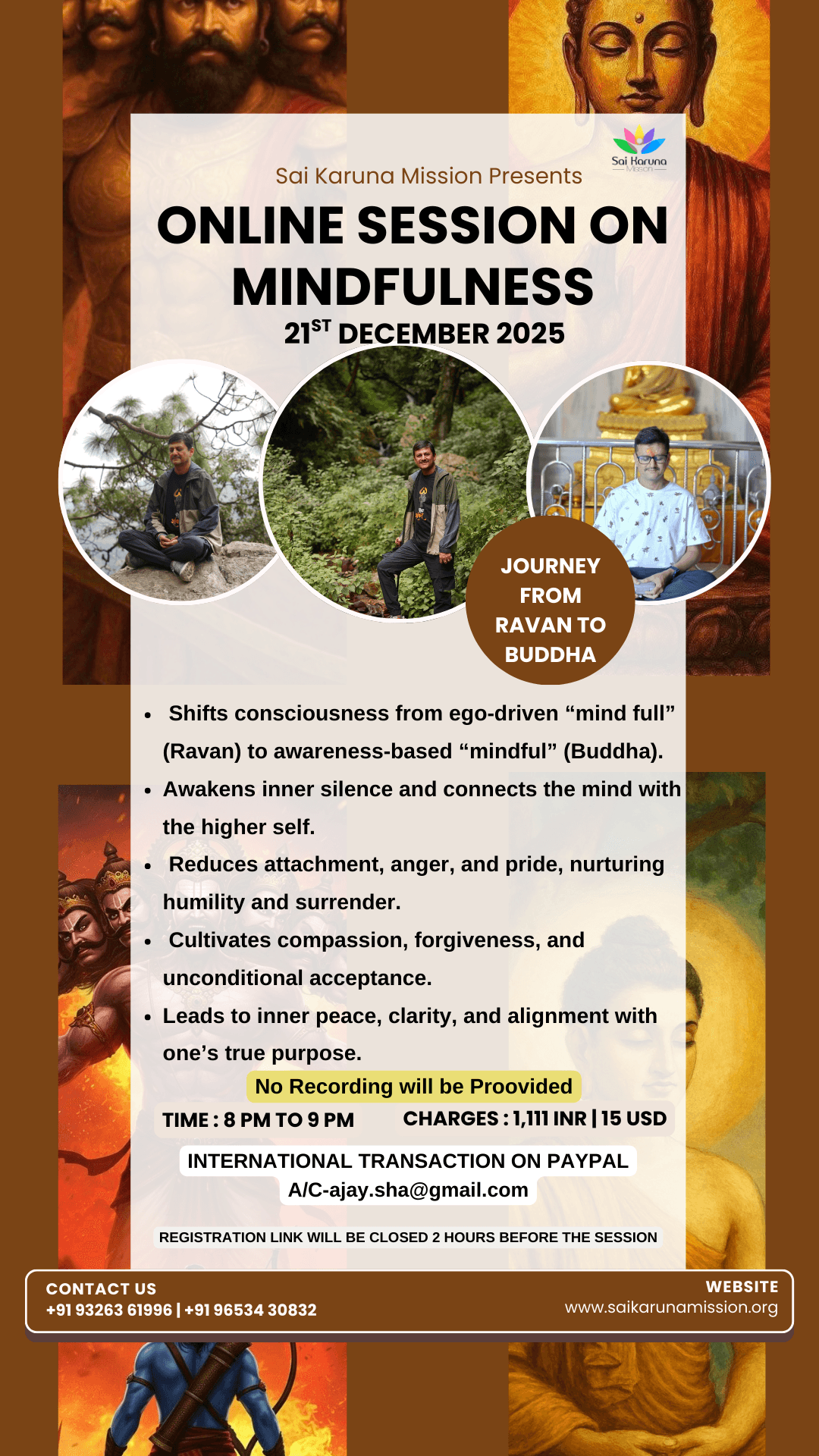 Online Mindfulness Session