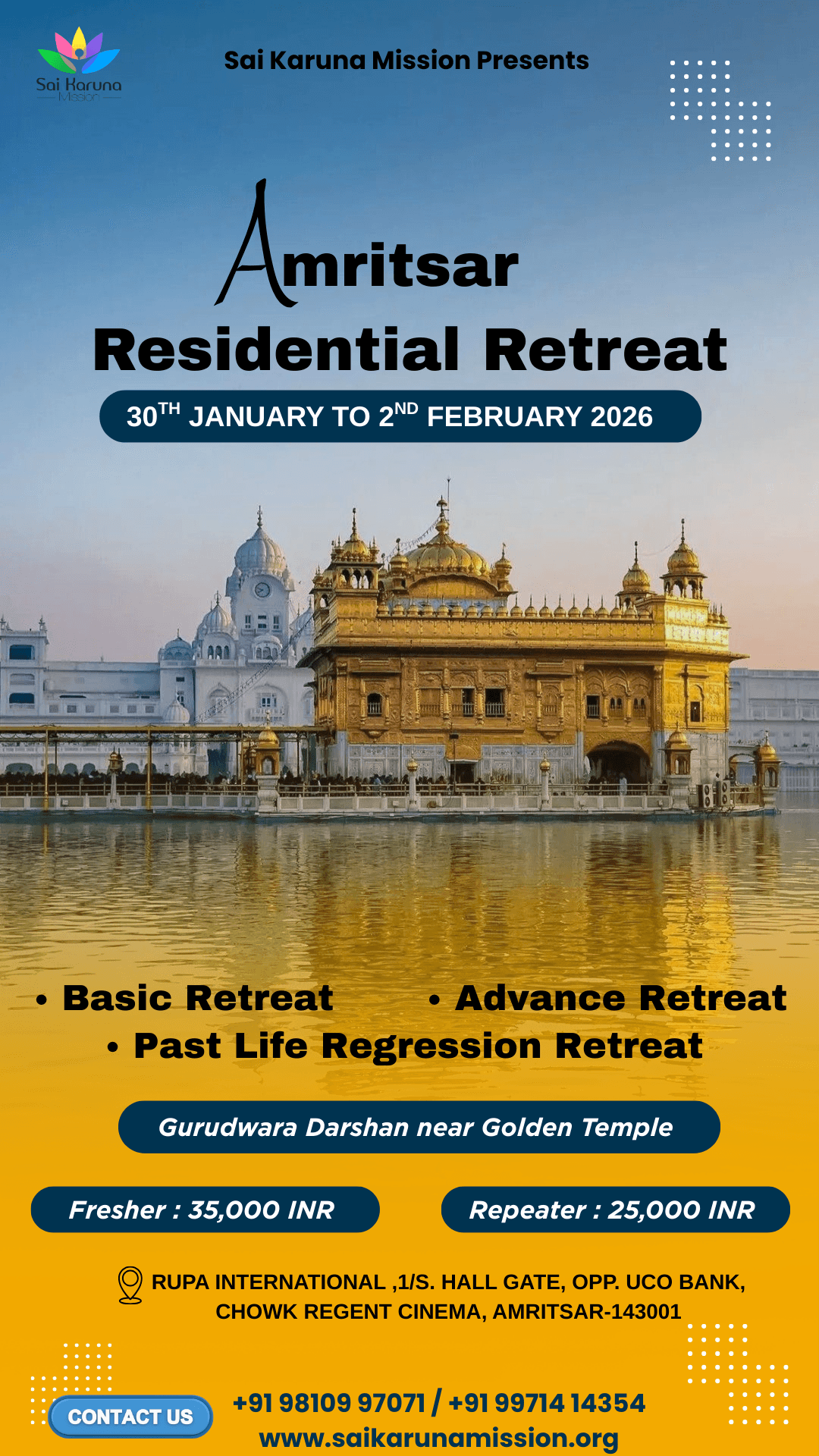 Amritsar Residential Retreat