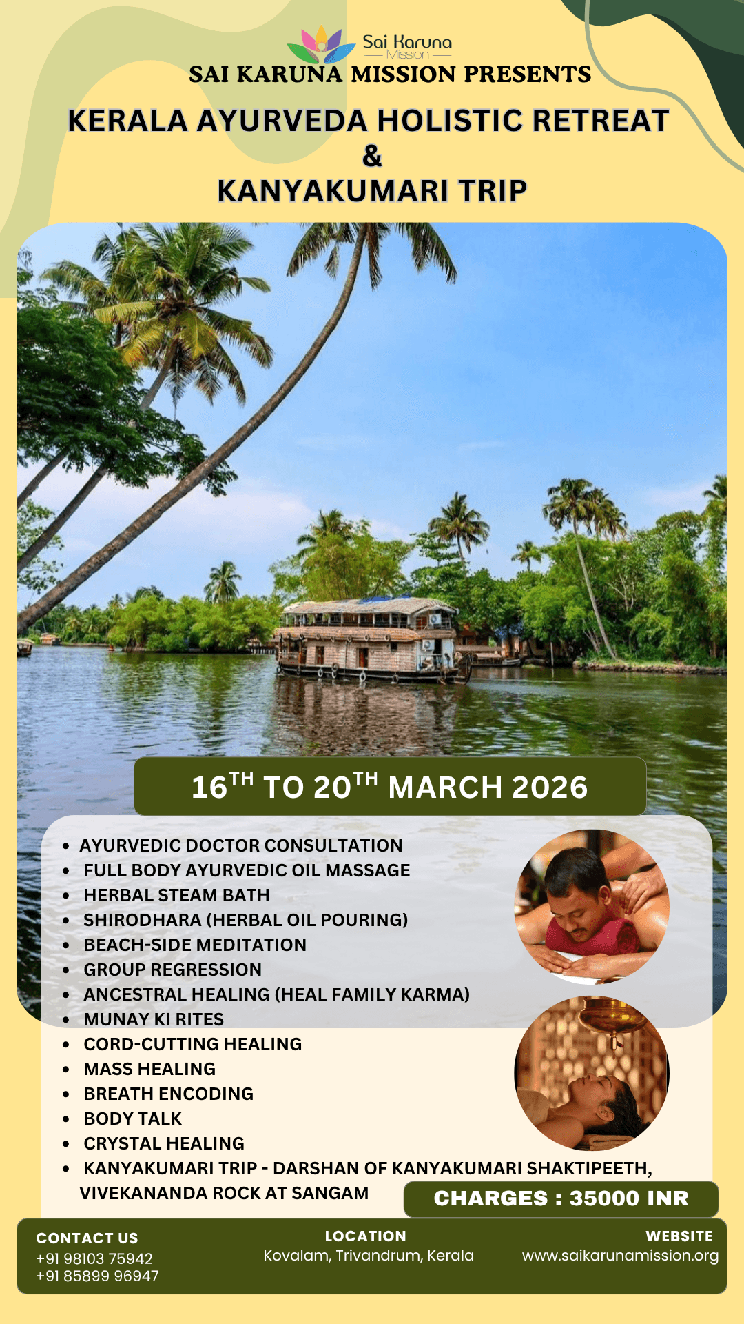 Kerala Holistic Retreat