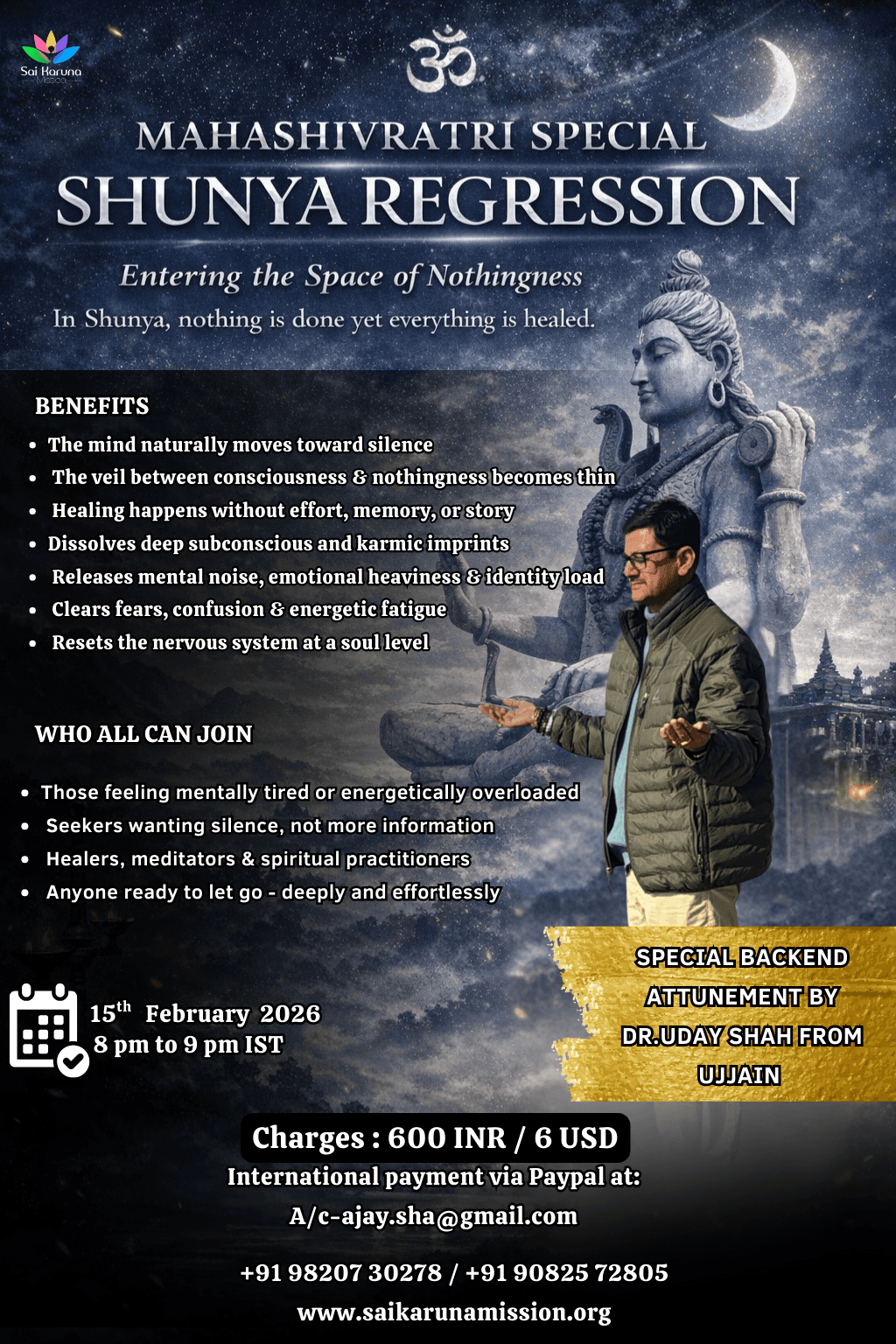 Online group Shunya Regression 