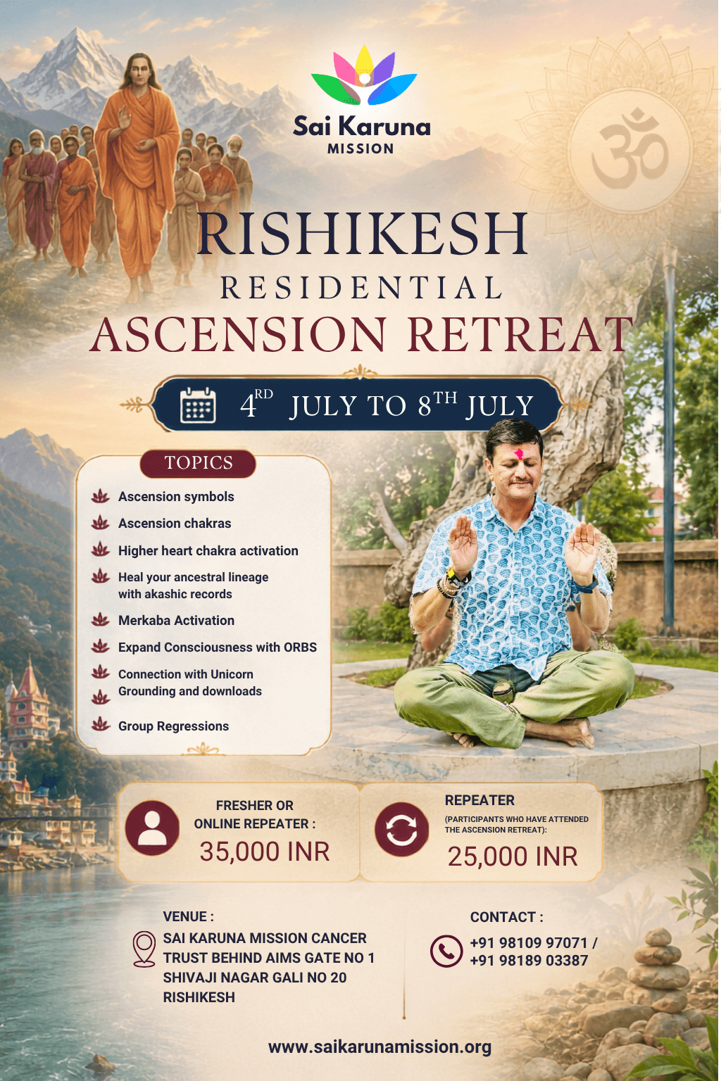 Rishikesh Ascension Residential  Retreat