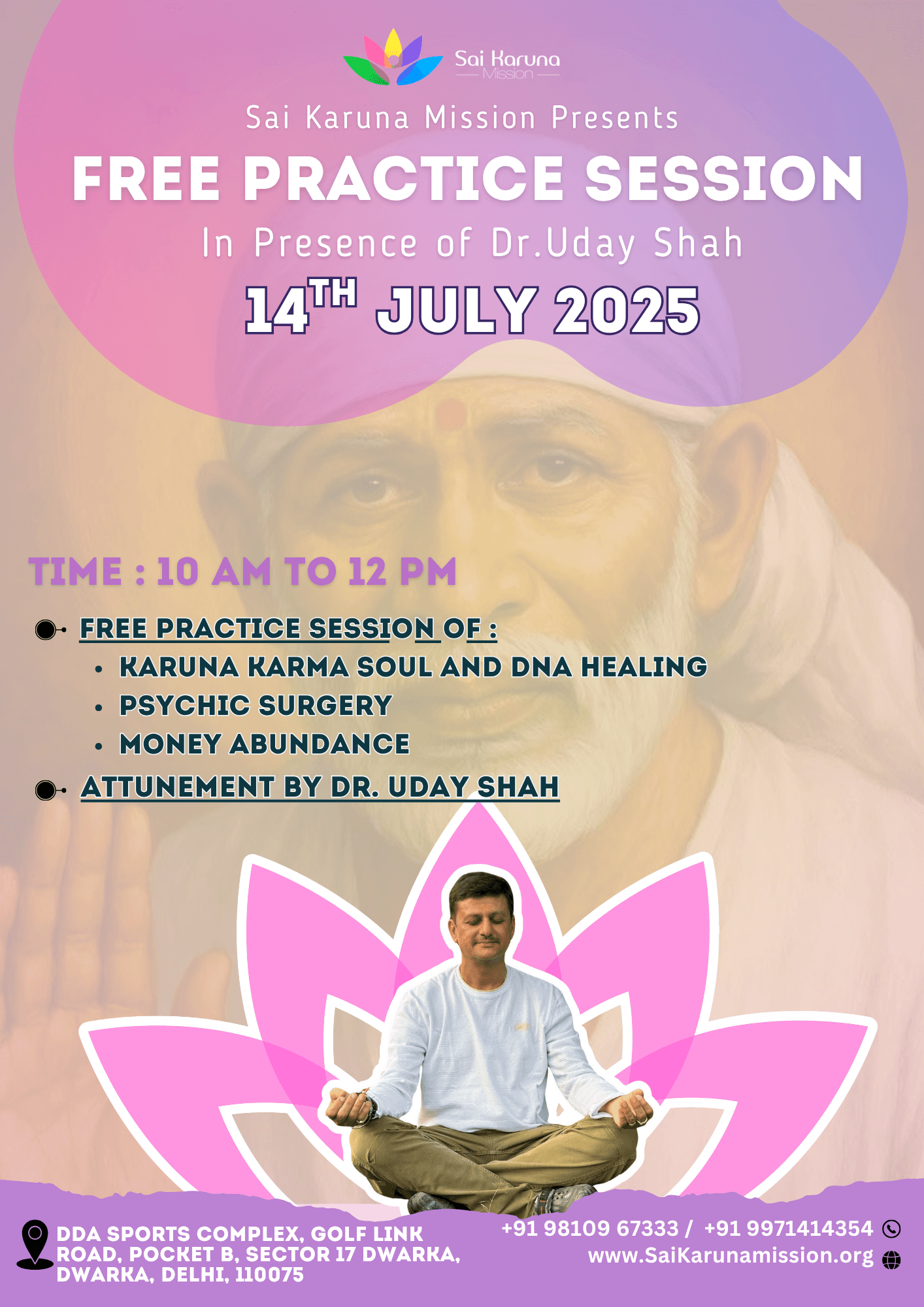 Dwarka Event in Presence of Dr.Uday Shah