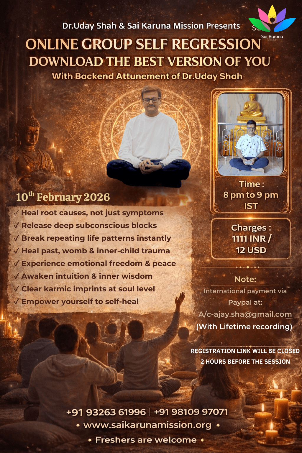 Online Group Self Regression