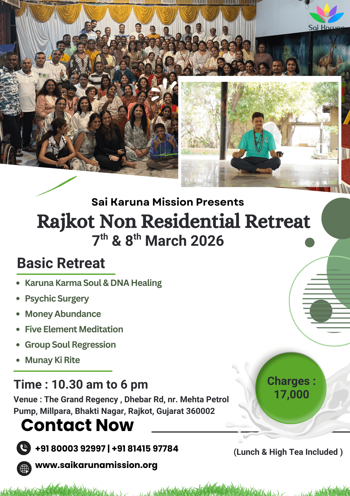 Rajkot Non Residential Retreat