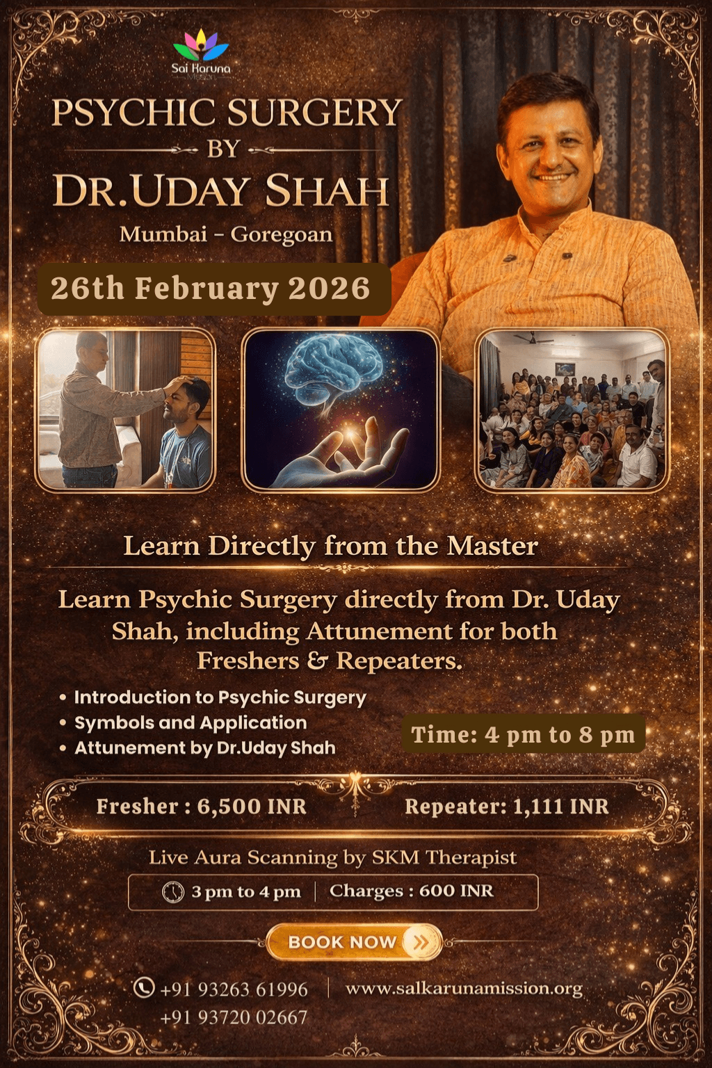 Mumbai Psychic Surgery by Dr.Uday Shah