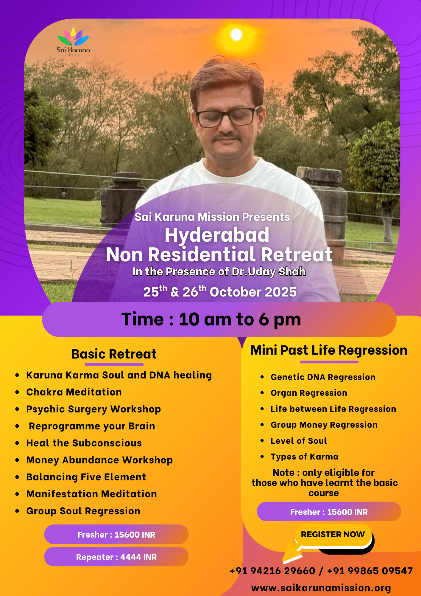 Hyderabad Non Residential Retreat