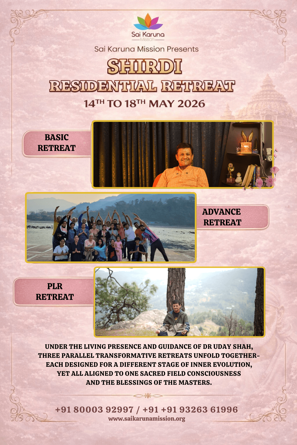 Shirdi Residents Retreat with Dr.Uday Shah